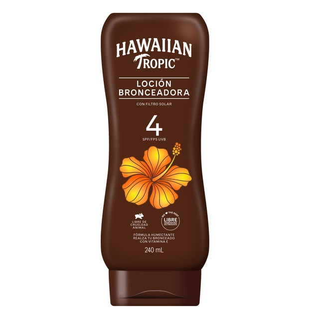 Protector Solar Hawaiian Tropic Tanning con filtro solar 4 en spray 240 ml