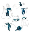 thumbnail image 4 of HONMEET Bufanda De Para Mujer Estilo Ideal Para Uso Profesional Y Diario, 4 of 8