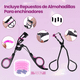 thumbnail image 5 of Kit Rizador Pestañas Enchinador Con Tira Pinzas Peine Set 8 Pzs, 5 of 8