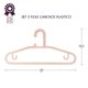 thumbnail image 4 of Set De Ganchos Para Ropa Rosas 5 Pzas, 4 of 4