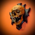 thumbnail image 3 of Xihbxyly Luz de Noche de Esqueleto, Decoración de Pared de Terror, Diseño de Resina Pintado a Mano, Estilos Luminosos y No Luminosos, Ambiente de Halloween Espeluznante, Perfecto para Amantes de Los, 3 of 4