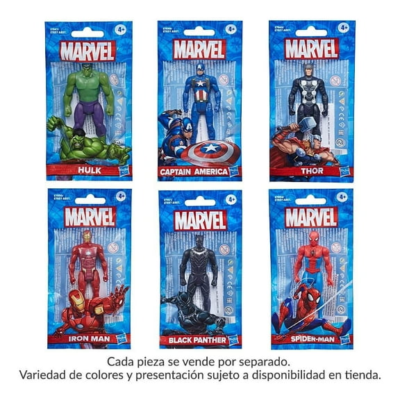 Figura de Acción Hasbro Marvel Varios Modelos 1 Pieza