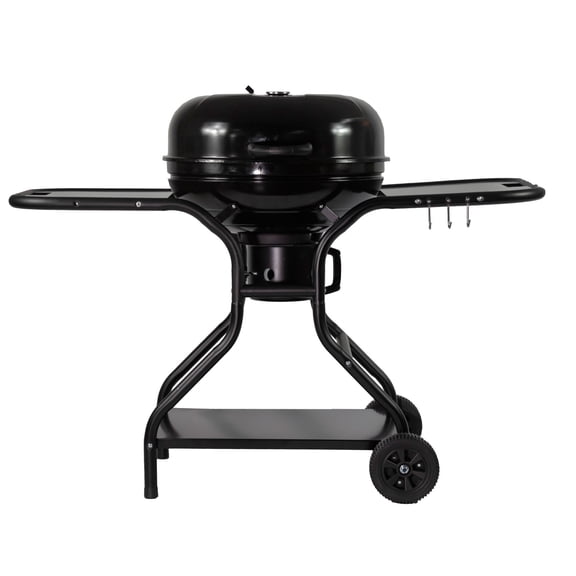 Asador de Carbón Portátil Avera 22" Doble Parrilla Plegable Fácil Transporte para Camping AC22ML