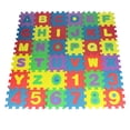 thumbnail image 2 of 36 piezas de espuma EVA tapete de juego para el piso juguete educativo estera de ejercicio educativo cómodo espesar estera de gateo para bebés para 12cmx12cm, 2 of 9