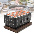 thumbnail image 3 of Horno De Cocción,Horno Rectangular, Cocina Japonesa, Herramientas De Barbacoa Horno De Carbón Para Alimentos Meticulosamente Diseñado, 3 of 8