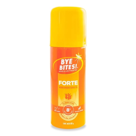 Repelente de insectos Bye Bites! forte en aerosol aroma cítrico 80 g