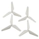 thumbnail image 4 of 2 Pares Hélice de Plásticos CW CCW 3 Hoja de Ajuste X5C X5A X5SC X5SW X5HW XH5C X5C-1 DIY Reemplazos Blanco, 4 of 5