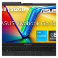 thumbnail image 5 of Laptop Asus Vivobook Go E1404GA-NK136W Intel Core I3 8GB 512GB Negro, 5 of 5
