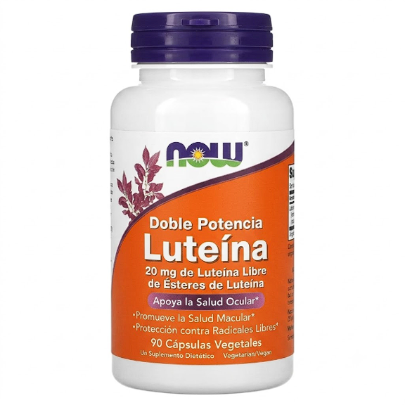 NOW FOODS LUTEINA CONCENTRACION DOBLE 90VCAPS