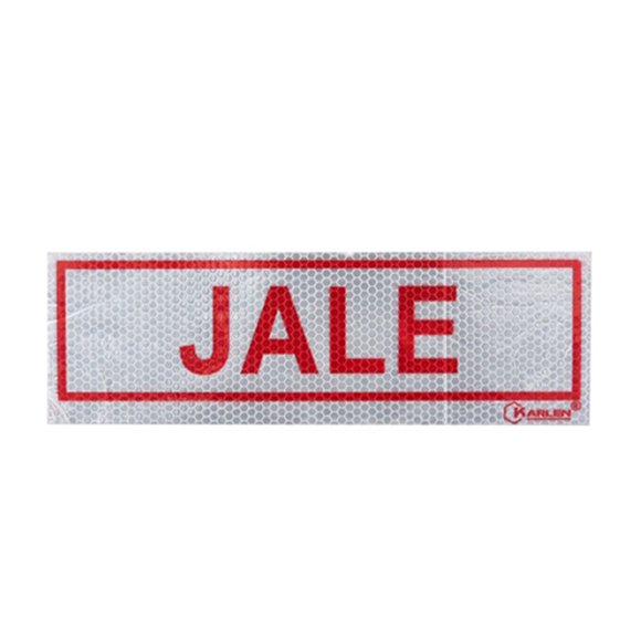 Letrero Señalización Jale KARLEN 25 x 8