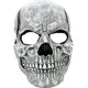 thumbnail image 5 of Máscara De Calavera Esqueleto White Skull Disfraz Halloween Ghoulish productions Mascara Completa, 5 of 5