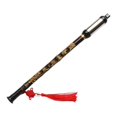 thumbnail image 4 of mbú wu Flauta wu desmontable china con borla roja Vertical wu wu u Flauta wu wu Pipe para principiantes Unisex Adulto, 4 of 9