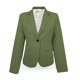 thumbnail image 3 of Saco clásico de Mujer Elegancia y Estilo Verde olivo Extra Grande, 3 of 3