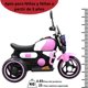 thumbnail image 5 of Moto Montable Eléctrica Retro Para Niños 3 Ruedas 6V Bluetooth Luces Música Desde 3 Años Hasta 25 Kg, 5 of 7