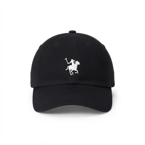 Gorra Polo Club Yorkshire Unitalla con Logo Bordado Negro