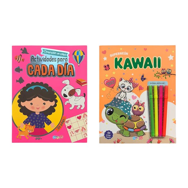 Actividades Para Cada Dia Kawai Dreams Art Libro de bolsillo 1ra edicion