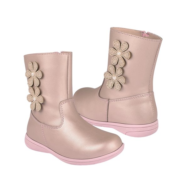 BOTINES STYLO NIÑA 233050 SIMIPIEL ROSA 15-17