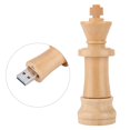 thumbnail image 3 of Unidad flash USB 2.0 de almacenamiento de datos con forma de ajedrez de madera, compatible con USB 1.1 (32 GB), 3 of 10
