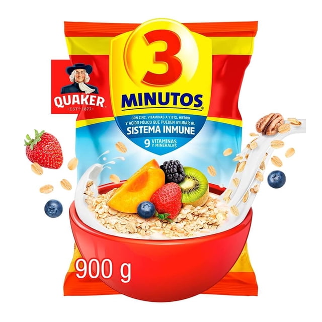 Avena 3 Minutos con sémola de trigo 900 g