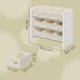 thumbnail image 4 of SONGMICS UGKR033W10 - Organizador de Juguetes para niños con 9 Cajas de Tela no Tejida, para habitación de niños y Sala de Juegos, Espacioso, 11.6 x 24.6 x 23.6 pulgadas, Blanco Nube, 4 of 8