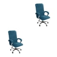 thumbnail image 3 of Billuyoard 3 fundas decorativas embellecedoras para silla que añaden un toque de elegancia al hogar o la oficina resistentes al desgaste azul eléctrico L 2Conjunto, 3 of 6