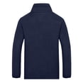 thumbnail image 4 of Xihbxyly Chaqueta de Invierno para Hombre, Elegante Suéter Deportivo Acolchado, Abrigo Polar Cálido con Cuello Alto, Cárdigan Térmico Ligero, Ropa Informal para Uso Diario Al Aire Libre, Capa Cómoda, 4 of 5