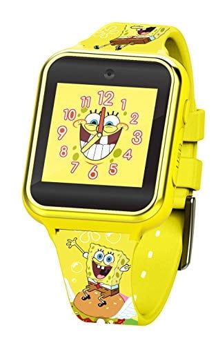 Reloj inteligente interactivo con pantalla táctil de Nickelodeon Bob Esponja (Modelo: SGB4