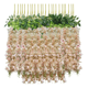 thumbnail image 1 of 27pcs Flores Artificial 1.1m Decoración Fiesta Boda Xtellar rosa, 1 of 3