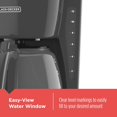 thumbnail image 3 of BLACK+DECKER - Cafetera digital de 12 tazas, CM1165GY, programable, filtro de cesta lavable, Sneak-A, 3 of 11