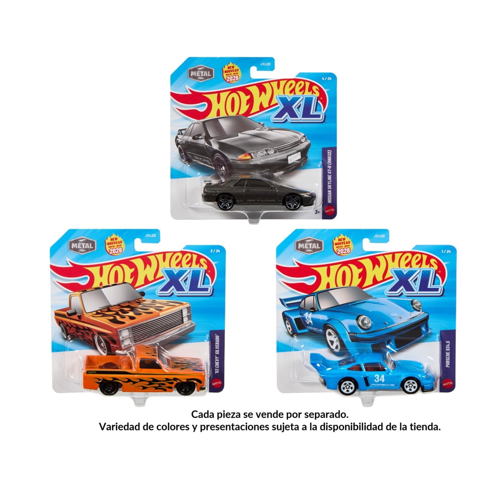 Vehículo de Juguete Mattel Hot Wheels Auto XL Sorpresa Varios