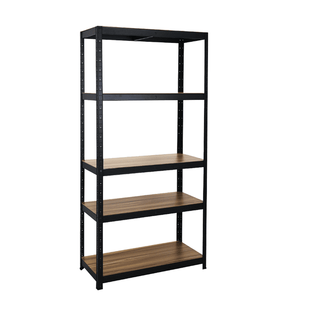 Estante Organizador Laminado Stock & Lock 5 Niveles Negro