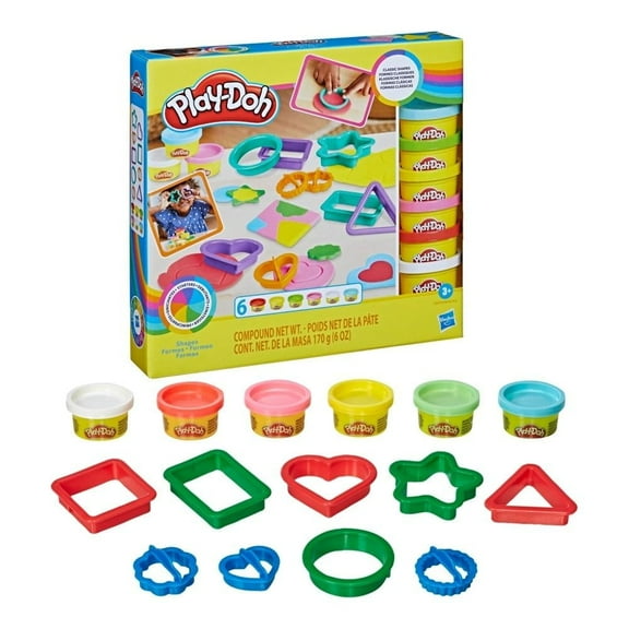 Set de Juego Hasbro Play-Doh Masas de Colores y Cortadores de Formas