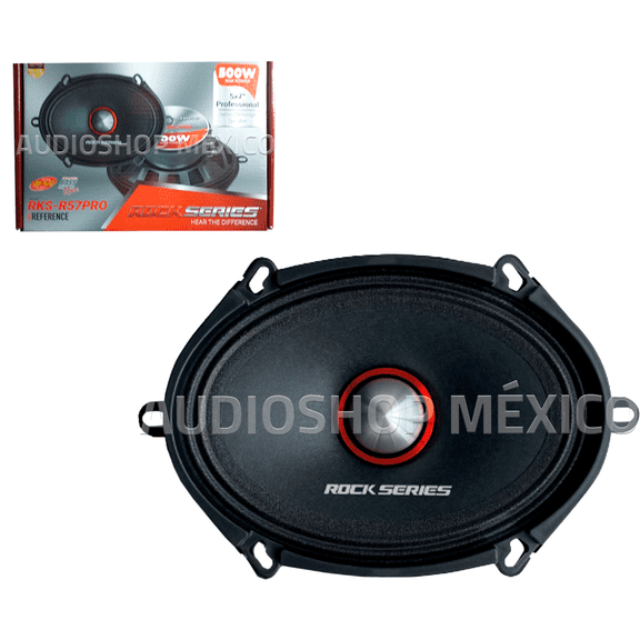 Medio Rango Profesional Rock Series RKS-R57PRO 500 Watts 5Ã7â³ 4 Ohms 250 Watts RMS (Venta individual Rock Series RKSR57PRO
