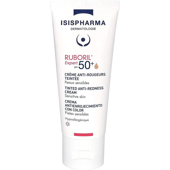 Protector Solar Isispharma Ruboril Expert SPF 50+ Muy Alta Protección en Efecto Mate para Piel Sensi