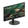 thumbnail image 2 of Monitor LED Q-touch 22 Pulgadas Resolución 1680 x 1050 HD HDMI VGA 60Hz 5ms Negro, 2 of 6