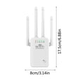 thumbnail image 3 of Amplificador de señal WiFi de 300Mbps, repetidor de extensión de rango, amplificador de señal inalámbrica de 4G, 4835GHz, amplificador de red, 3 of 9