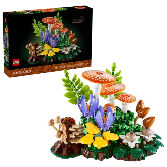 Set LEGO Botanicals Hongos del Bosque 11505
