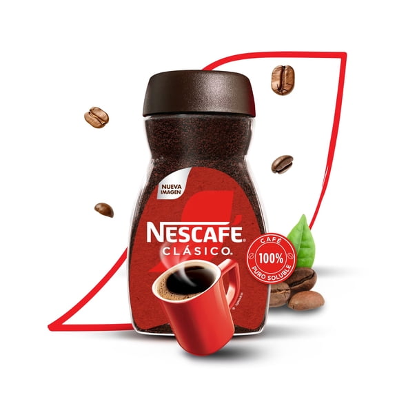 Café Soluble Nescafé Clásico Frasco de 120 g