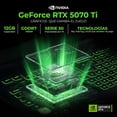 thumbnail image 4 of Laptop IA Gamer MSI Vector 16 HX AI GeForce RTX 5070 Ti 12GB Core Ultra 7 255HX 32GB 1TB Pantalla 16" IPS FHD+ 144Hz Windows 11 Teclado Ingles, 4 of 6