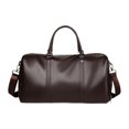 thumbnail image 1 of Bolsa de viaje deportiva para gimnasio, para adultos, con correa de hombro ajustable marrón, 1 of 9