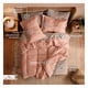 thumbnail image 4 of Set Edredón King Size + Funda De Almohada + Sábanas 7 Pzas Real Textil Ladrillo - Café, 4 of 8