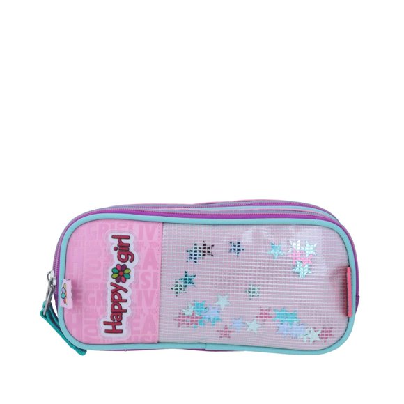 Lapicera CHENSON Stars Rosa doble compartimento HG64675-P