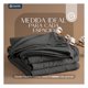 thumbnail image 2 of Manta Muselina Matrimonial 100% Algodón Esquimal Ideal para Cama, Sofá y Decoración (Negro grisáceo), 2 of 7