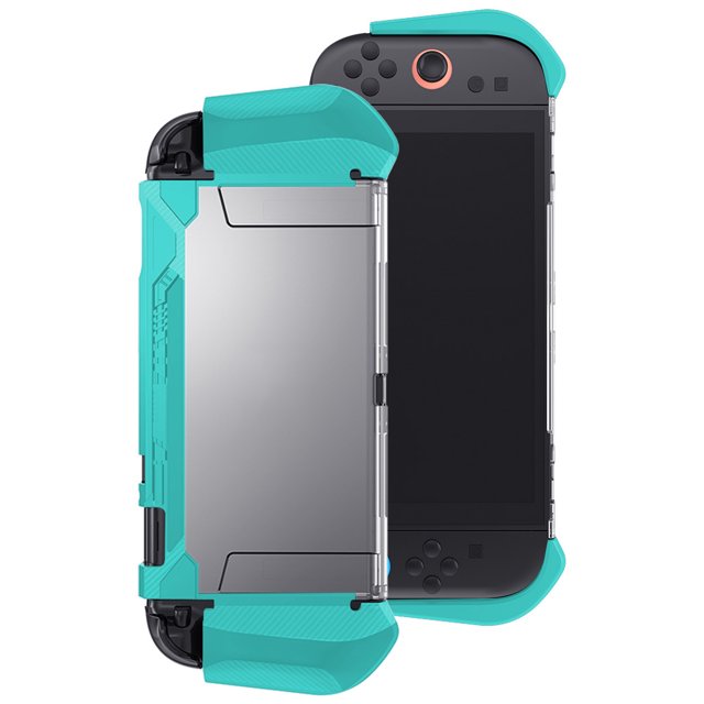 Funda protectora transparente híbrida de TPU y PC para la consola Nintendo Switch 2