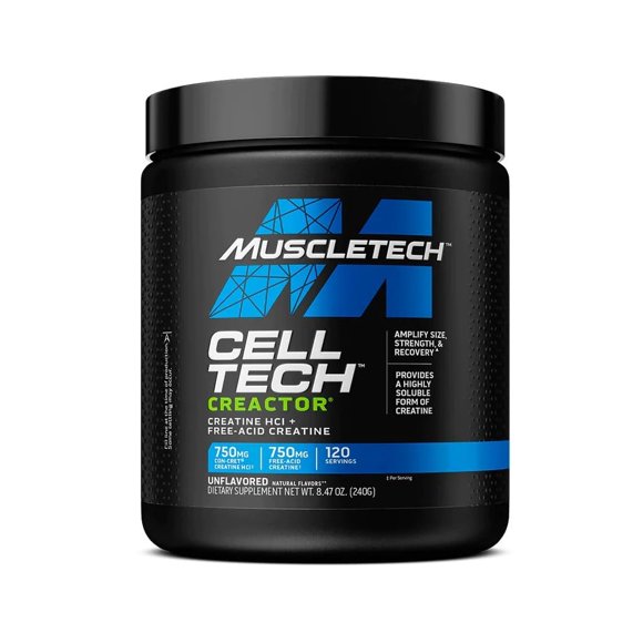 Suplemento Muscle Builder MuscleTech Cell-Tech Creactor 250 ml