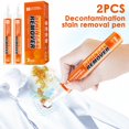 thumbnail image 1 of Limpiadores domésticos 2 piezas El bolígrafo quitamanchas es para lavar la ropa y es cómodo de llevar para limpiar manchas de aceite y manchas 10 ml x 2 piezas Tide To Go, 1 of 9