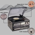 thumbnail image 4 of Reproductor de discos LoopTone 9 en 1, casete de CD Bluetooth de 3 velocidades, 4 of 9