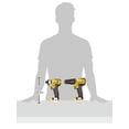 thumbnail image 3 of Kit combinado de destornillador de impacto y taladro DEWALT DCK280C2 20 V MAX, 3 of 9