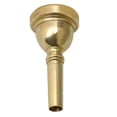 thumbnail image 1 of Boquilla de trompeta de trompeta chapada en oro 12C para instrumentos musicales, 1 of 6