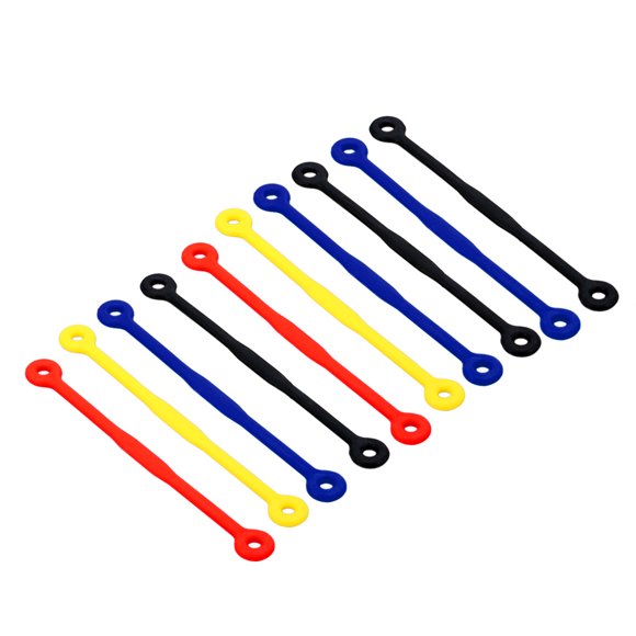 Amortiguador de tenis 10 Unids Tennis Damper Silicone Raqueta de Tenis Vibración Absorbente Tiras Re POWERTI Amortiguador de tenis